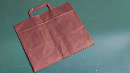 Shopper in carta kraft marrone
