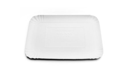 Vassoio Rettangolare Serie Milano Bianco