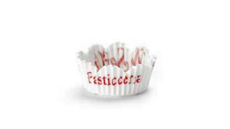 Pirottini personalizzati in carta bianca cappati: ovali