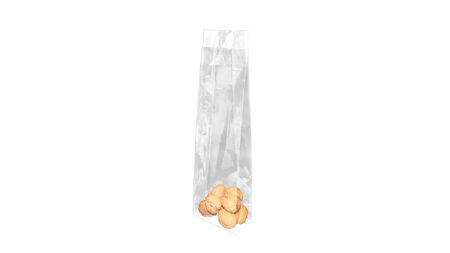 Shopper in polipropiplene base bianca