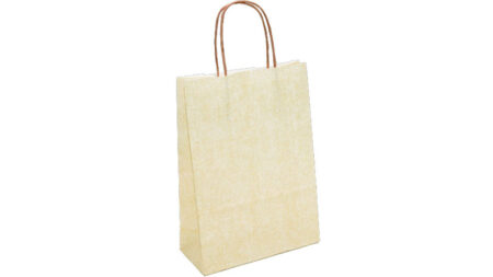 Shopper kraft bianco fondo effetto duplex